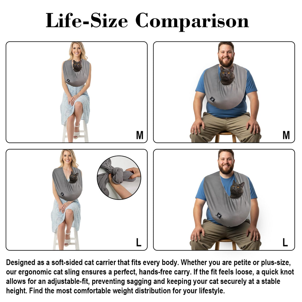PAWPUBBY ajuste de altura para gatos de 1,4–6 kg, estabilidad sin rebotes