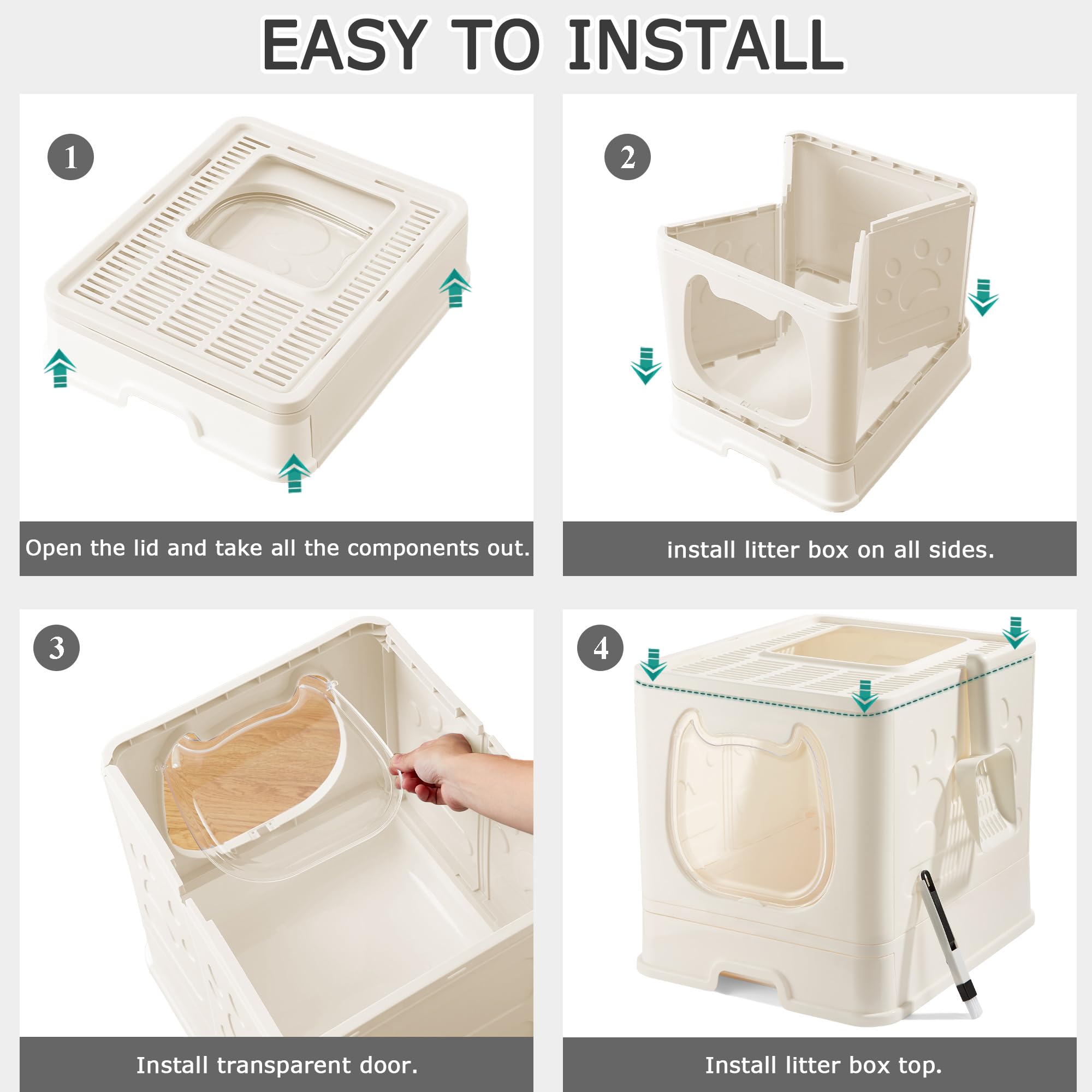 Pawsayes: dimensiones 16.8x14x14.5 pulgadas y capacidad para gatos pequeños