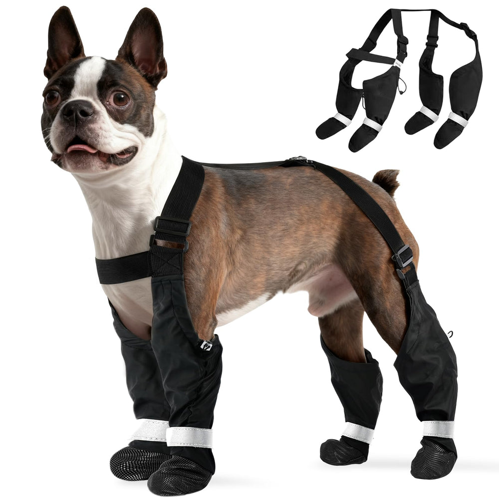 Pawsay botas suspensor alta, protección y adherencia para paseos activos.