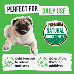 Pawsential No Poo formulado por veterinarios para seguridad y eficacia.