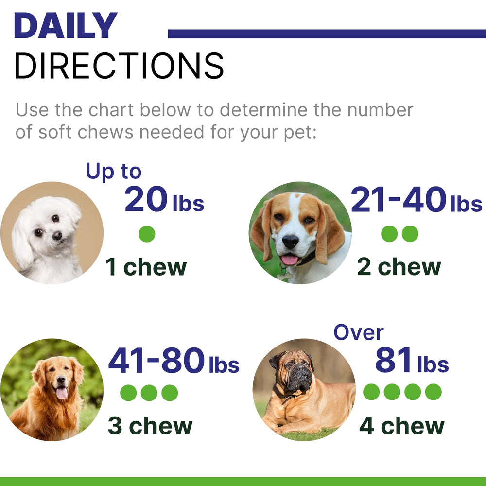 Pawsential: nutrientes esenciales y calcio para la salud articular de perros.