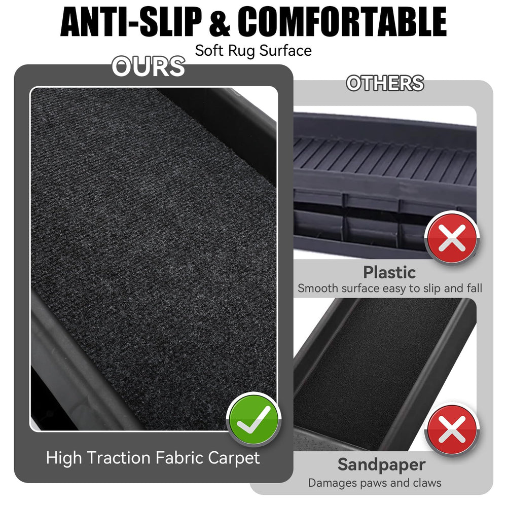 PawStep rampa para camioneta, facil de transportar y almacenar