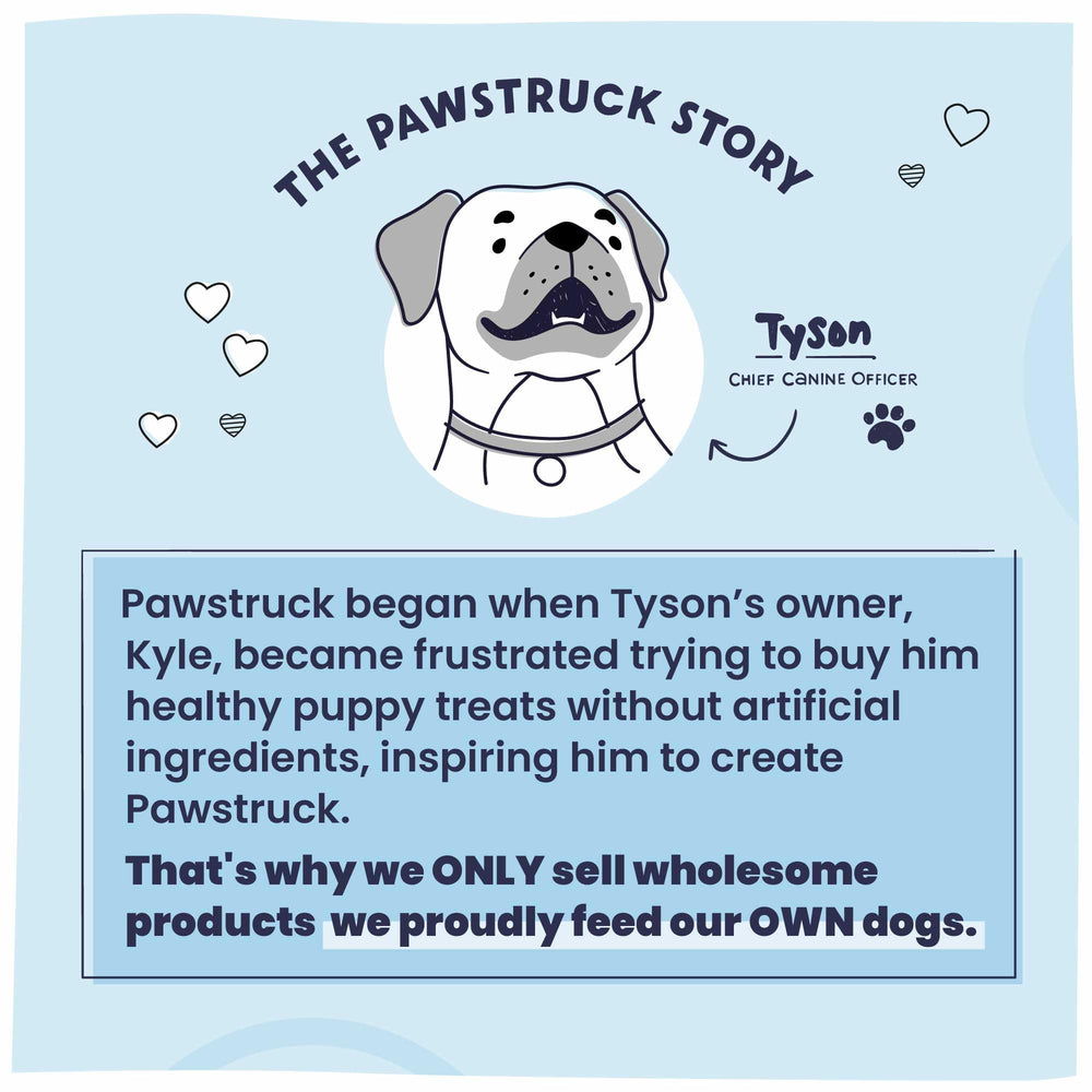 Pawstruck 2-en-1 Jerky envuelto en colágeno – piezas variadas: formas diferentes para medir mordidas.