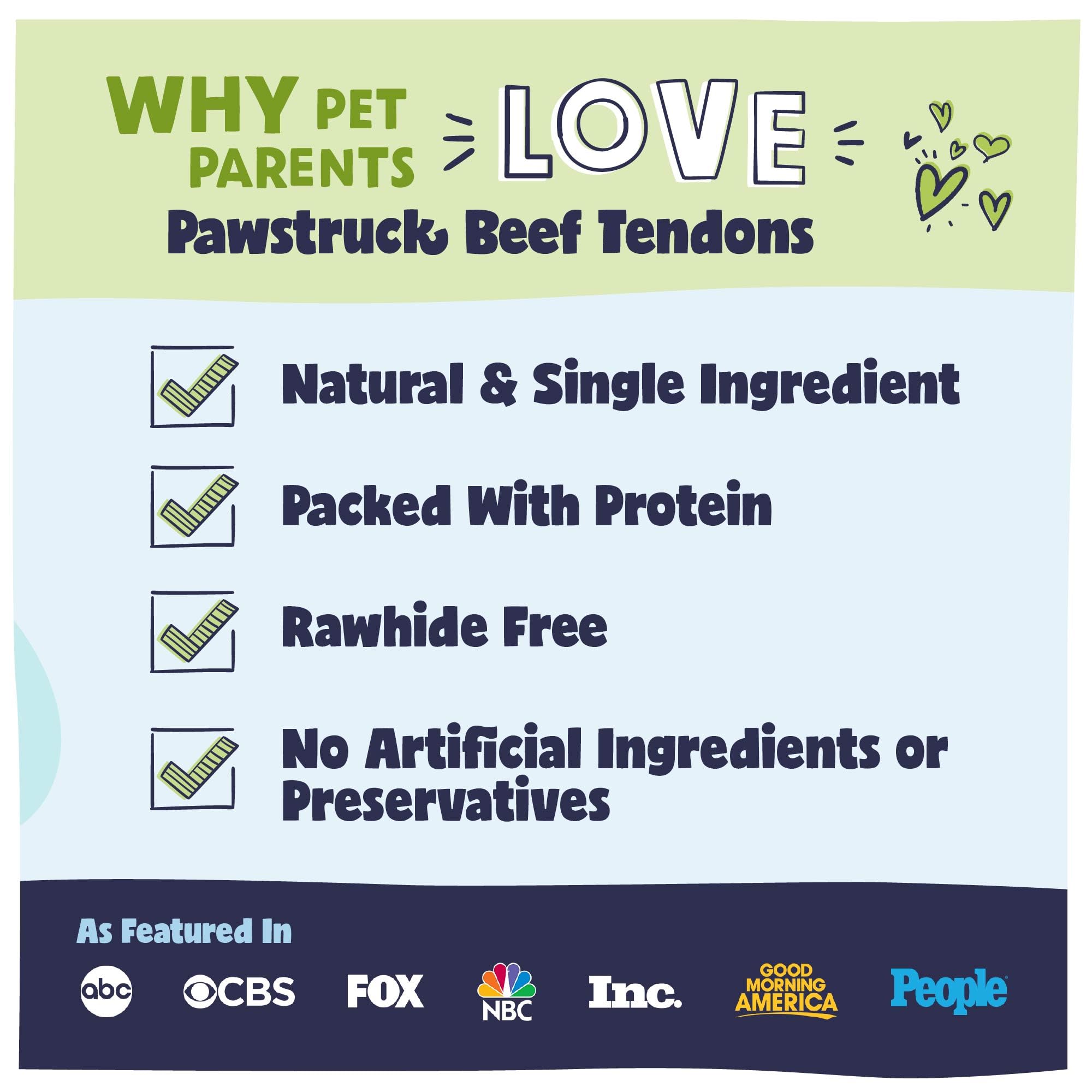 Pawstruck tendones res, alto contenido en proteína para perros activos