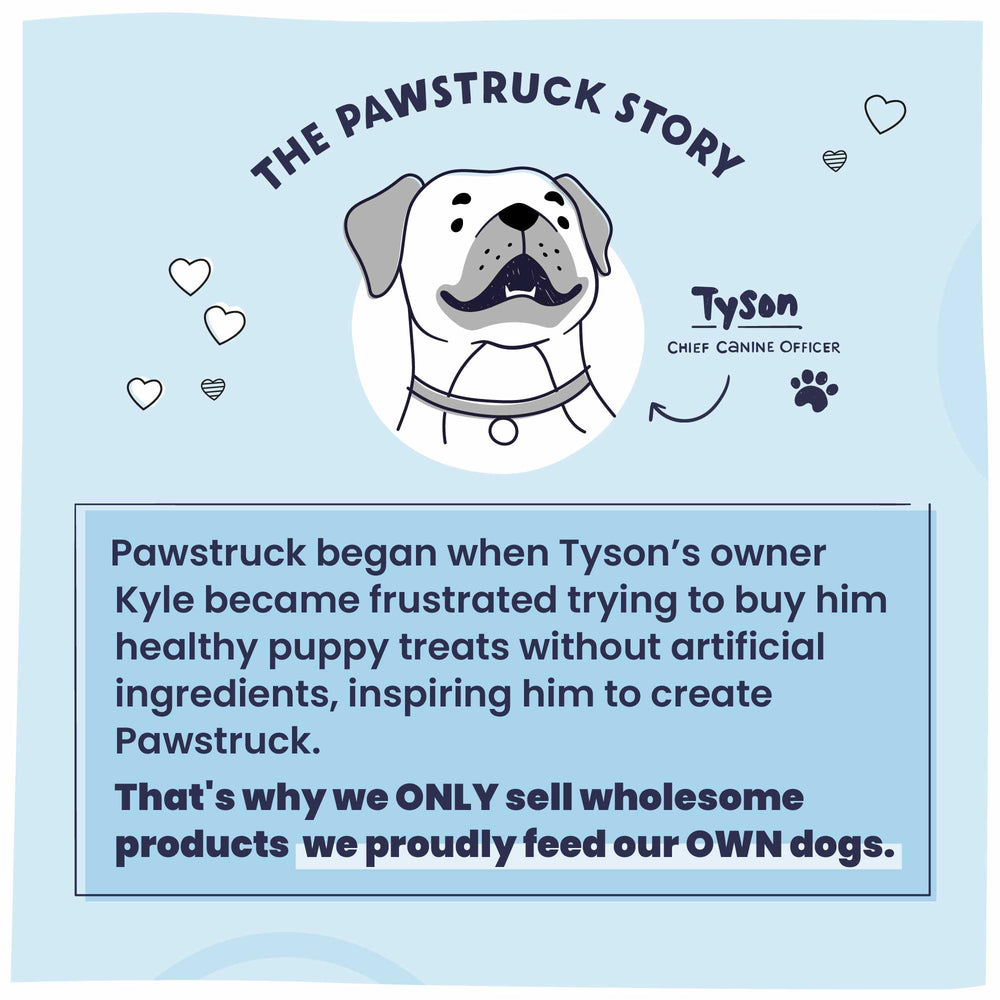 Pawstruck envase con variaciones, mantiene la calidad en cada entrega.