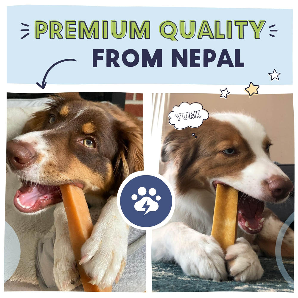 Pawstruck Yak Chew Grande sin olor, snack discreto para perros.