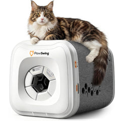 PawSwing cepillo autolimpiable 360° para reducir pelo suelto