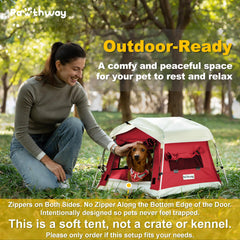 Pawthway base impermeable protege a tu mascota en terreno húmedo.
