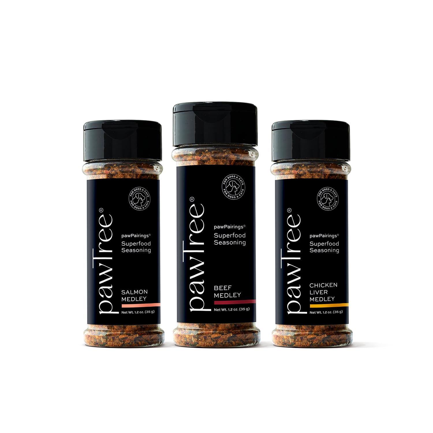 pawTree pawPairings Salmón complemento para perros realza el sabor diario.