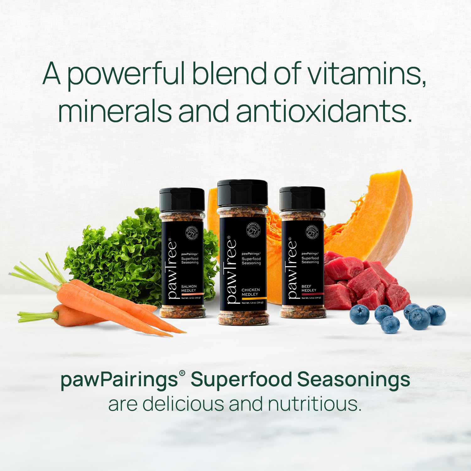 pawTree pawPairings Ternera complemento para perros aporta sabor y textura.