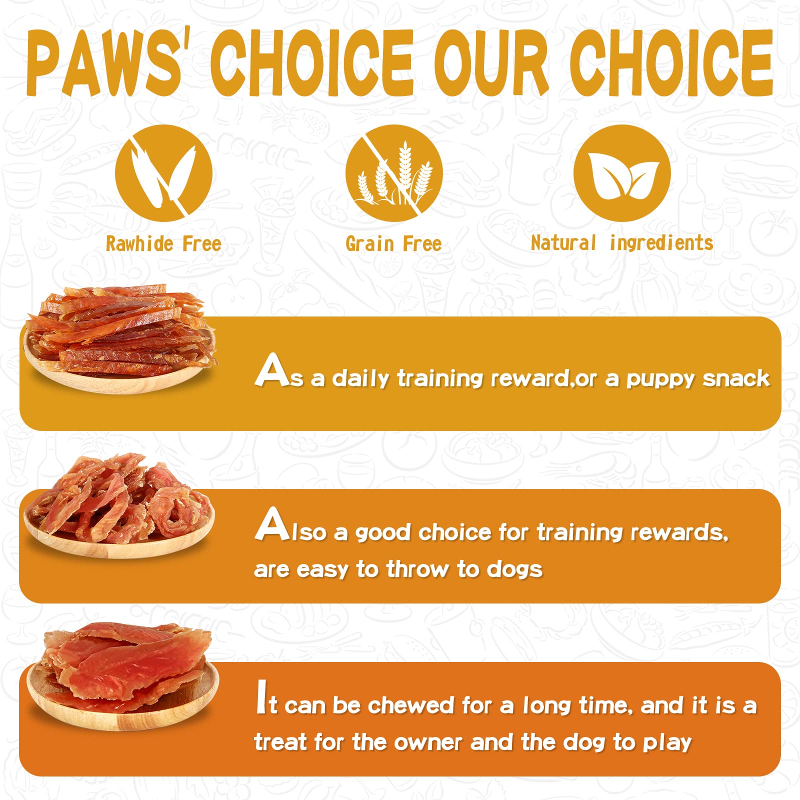 PAWUP anneaux poulet adaptés aux seniors et chiens sensibles.