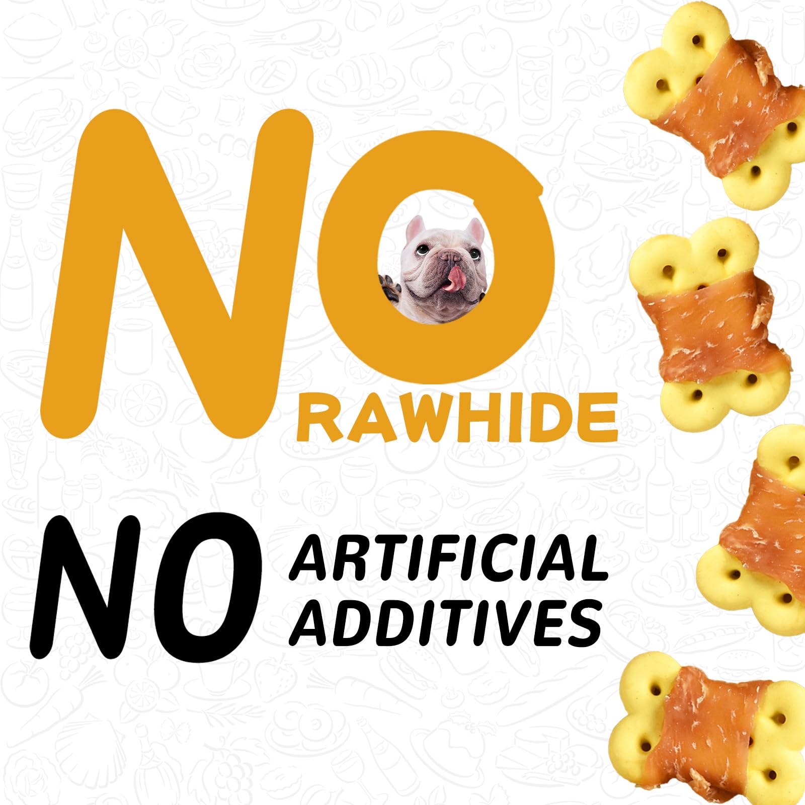 PAWUP aide au nettoyage des dents lors de la mastication