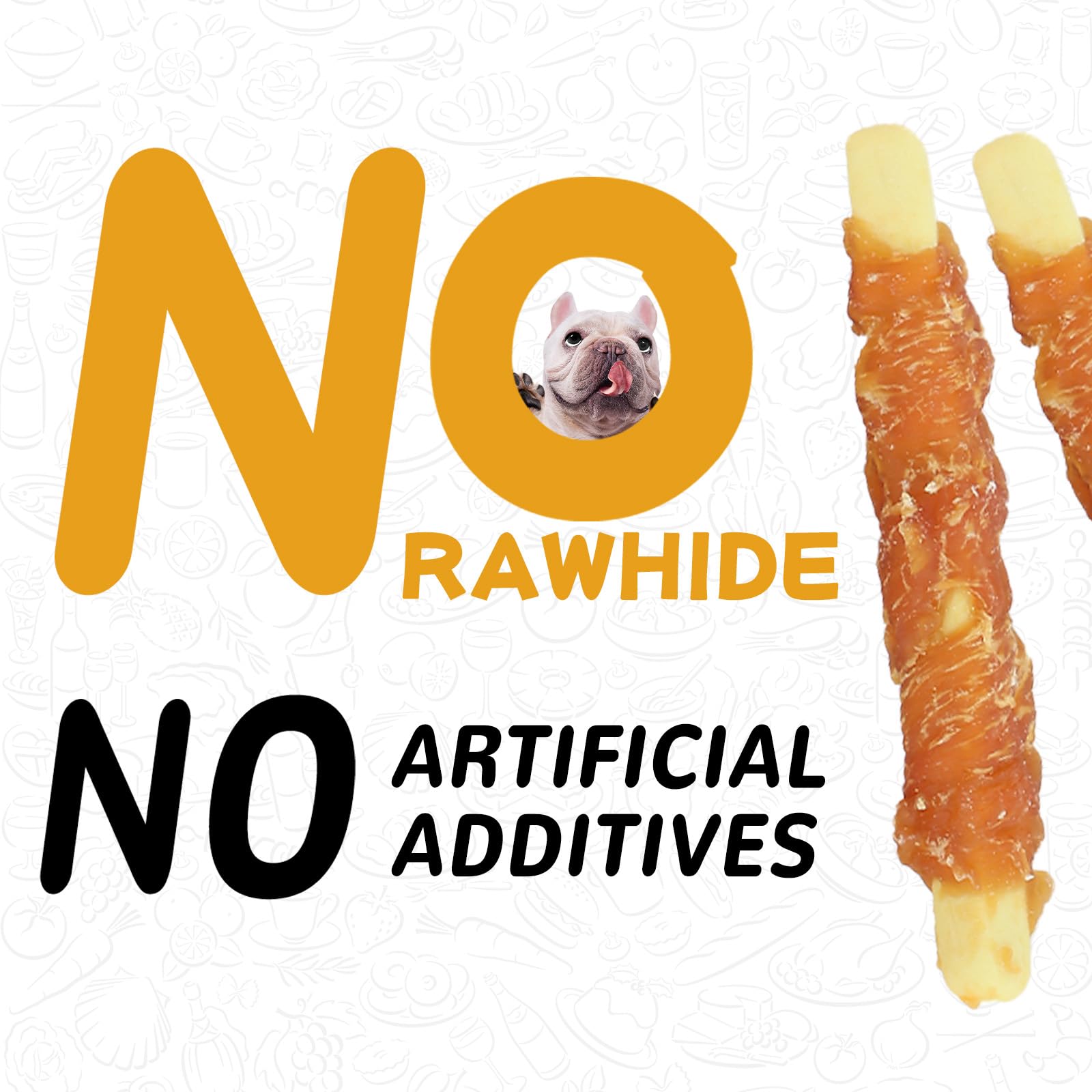 PAWUP friandises nutritives, pelage et peau plus sains.