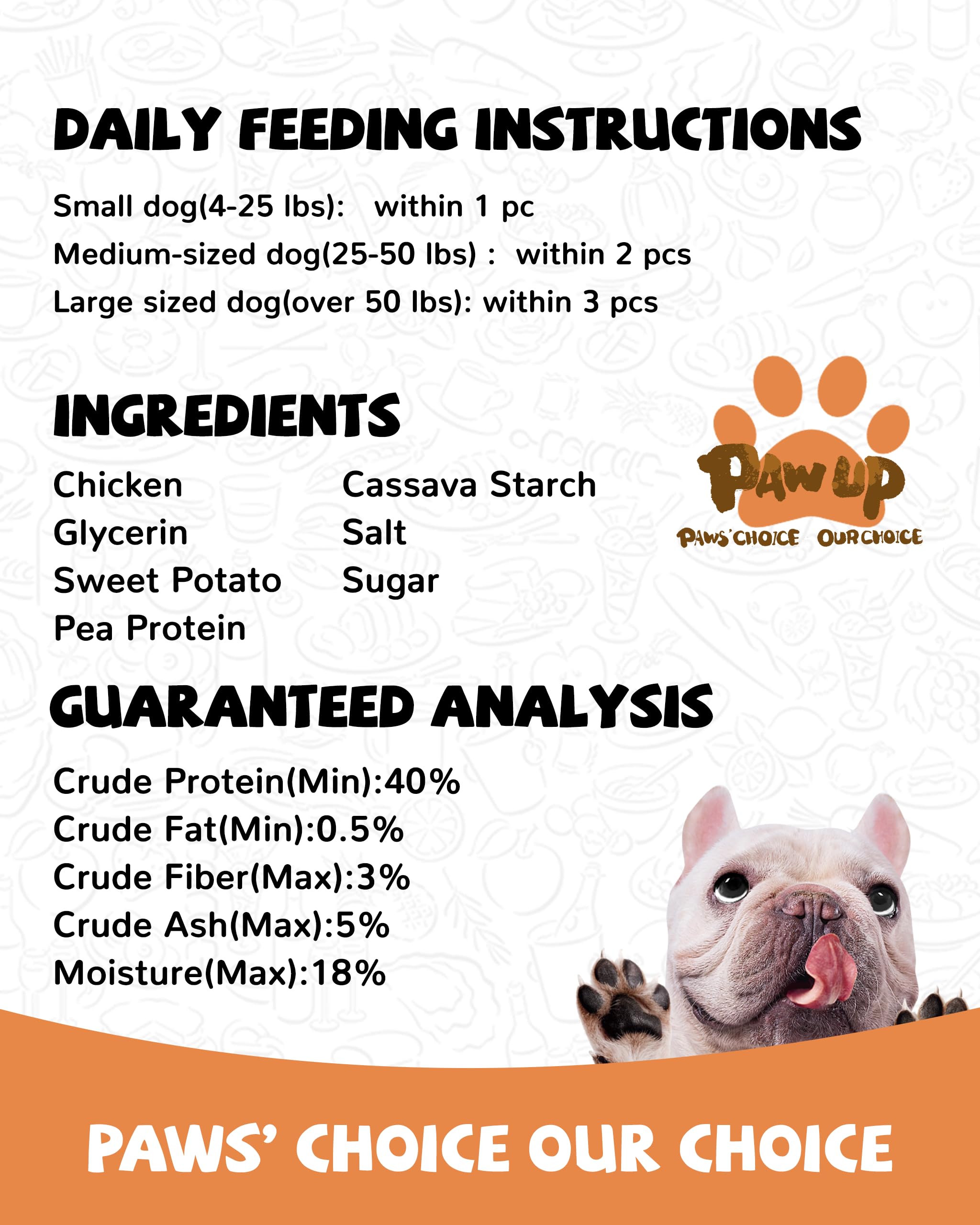 PAWUP recompensa diaria para perros de todas las razas