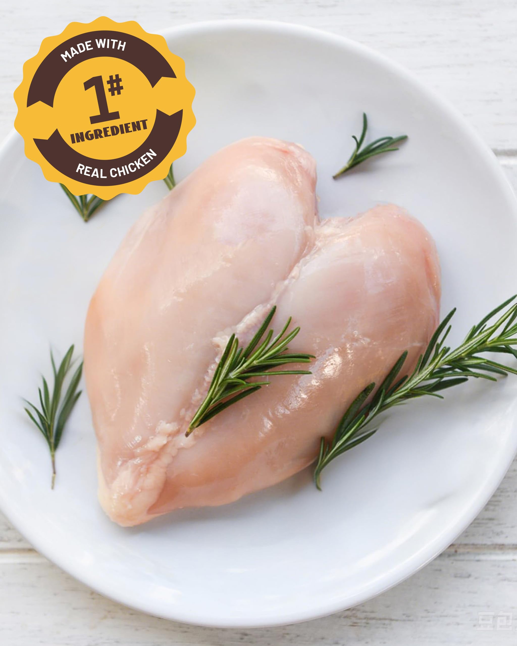 PAWUP Tiras, textura natural de pollo, ideal para entrenamiento y recompensas