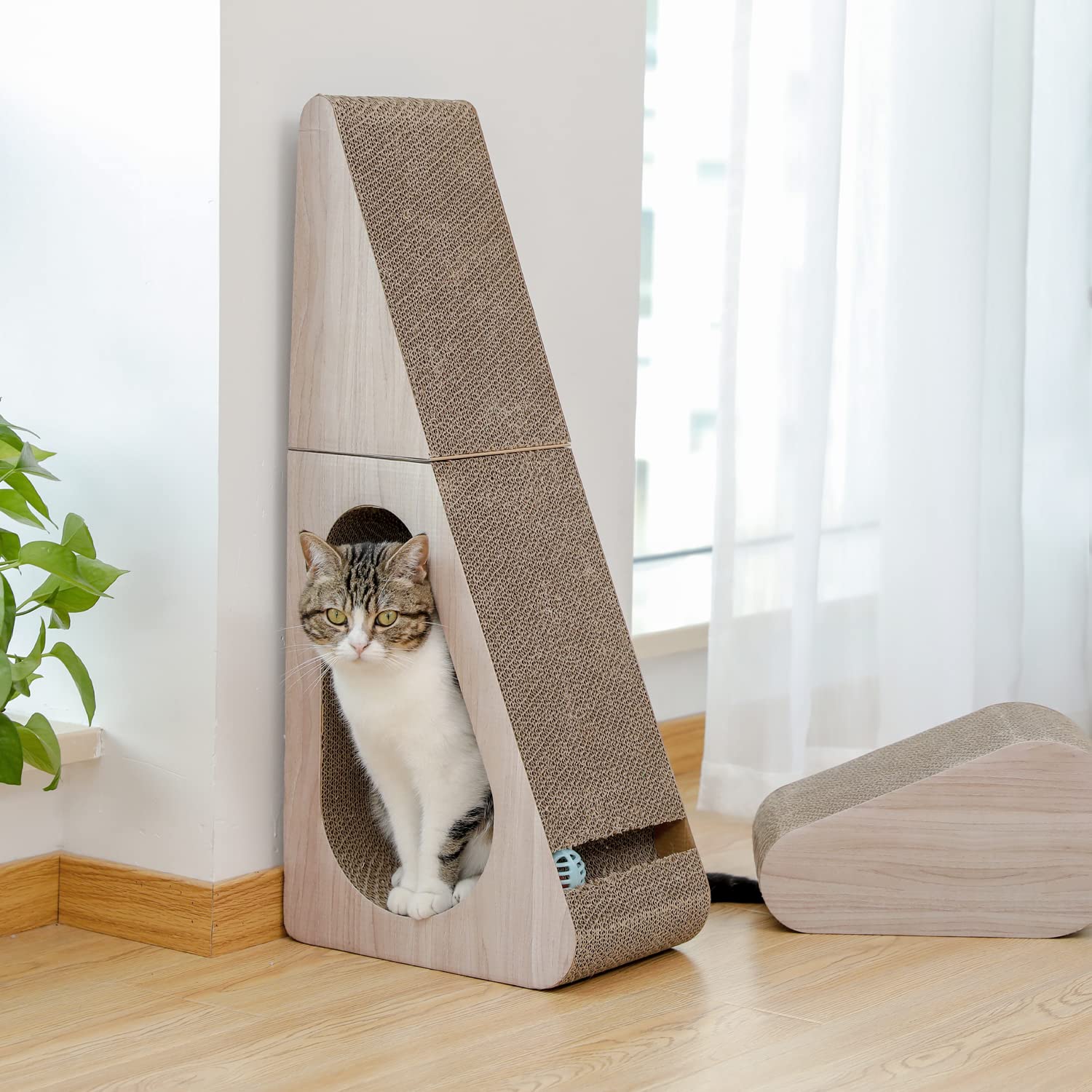 PAWZ Road Juego interactivo con túnel para gatos curiosos.