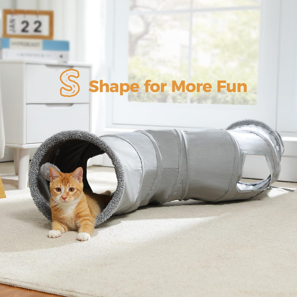 PAWZ Road tunel plegable para almacenamiento y traslado sencillo.