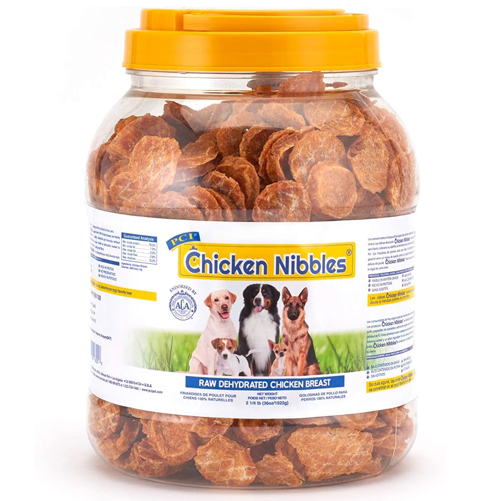 PCI Bocaditos de Pollo envase 36 oz, recompensa sabrosa para perros