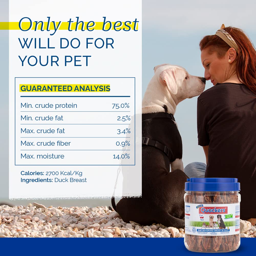 Aroma a pato asado de PCI Quackers para perros curiosos