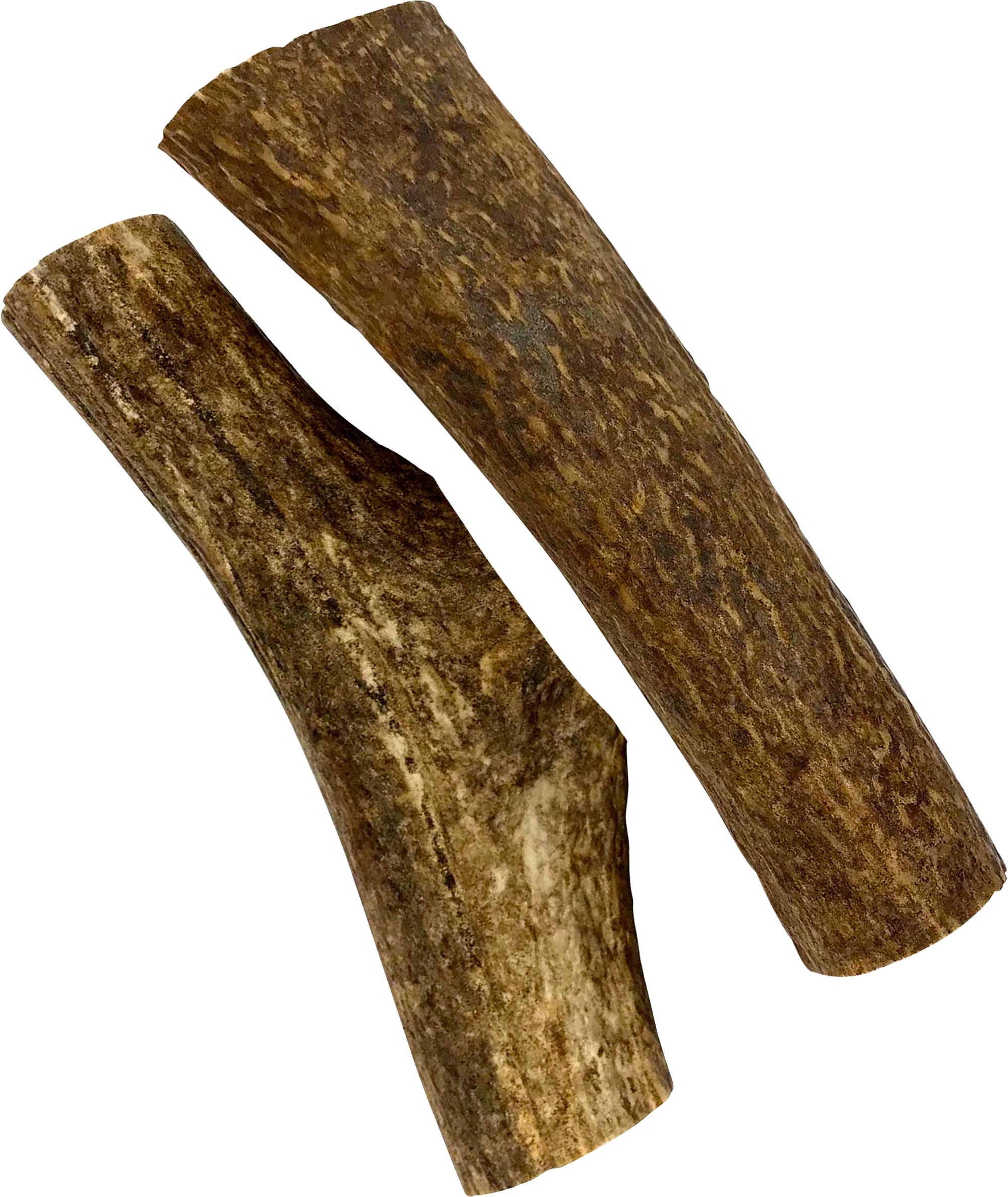 Cuerno PeaksNPaws grado A con aroma intenso para masticación satisfactoria.