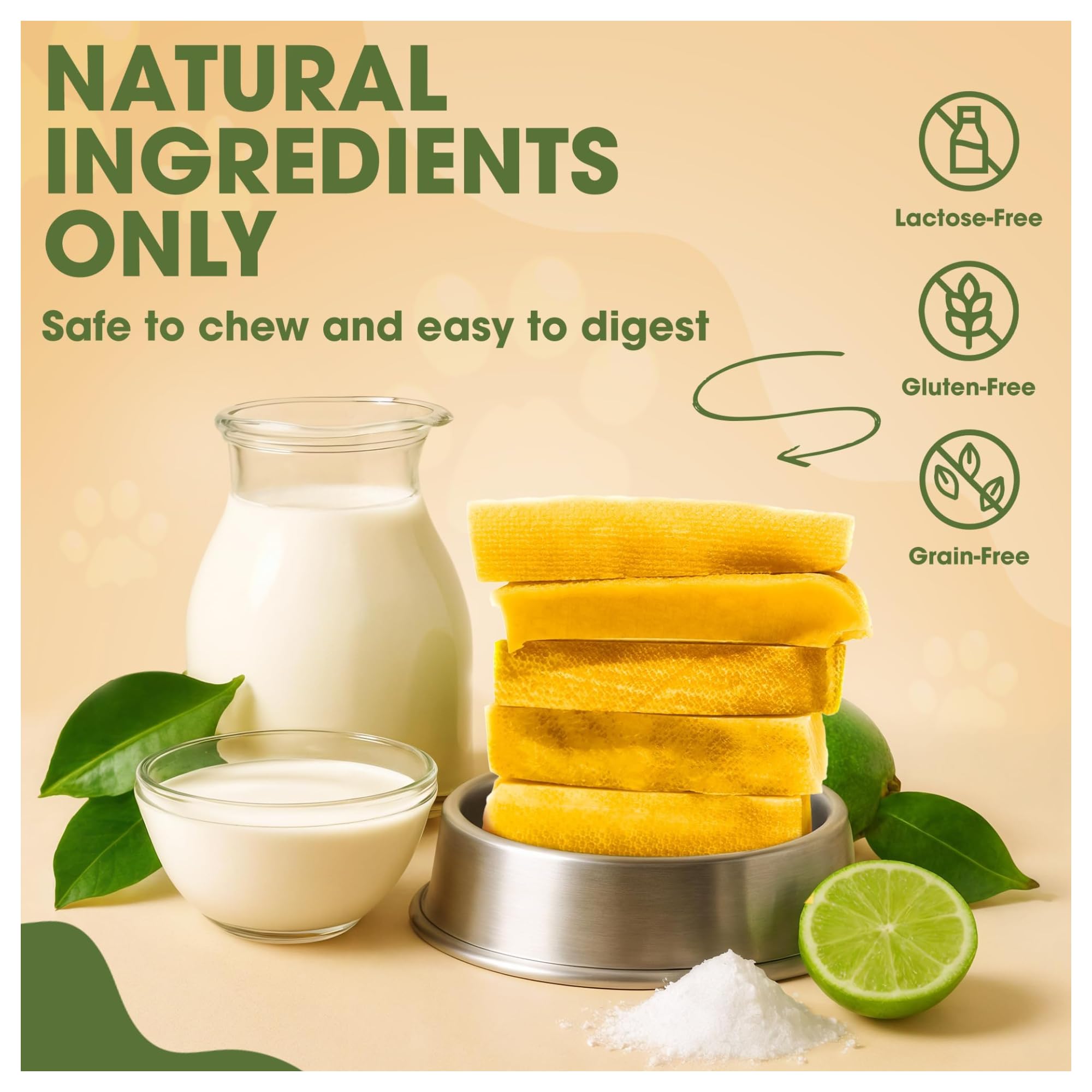 peaksnpaws queso yak del Himalaya, para perros pequeños durante el paseo.