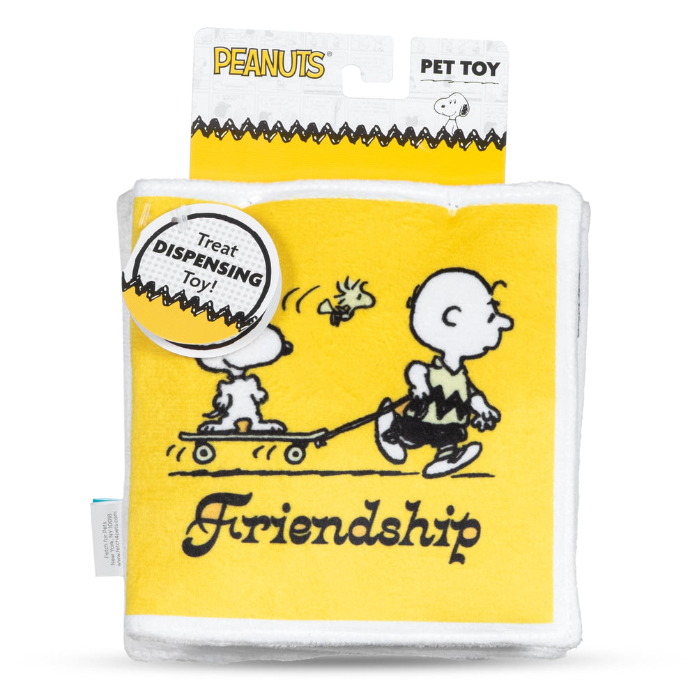 PEANUTS para mascotas juguete-interactivo-crujiente cómic estimula curiosidad canina