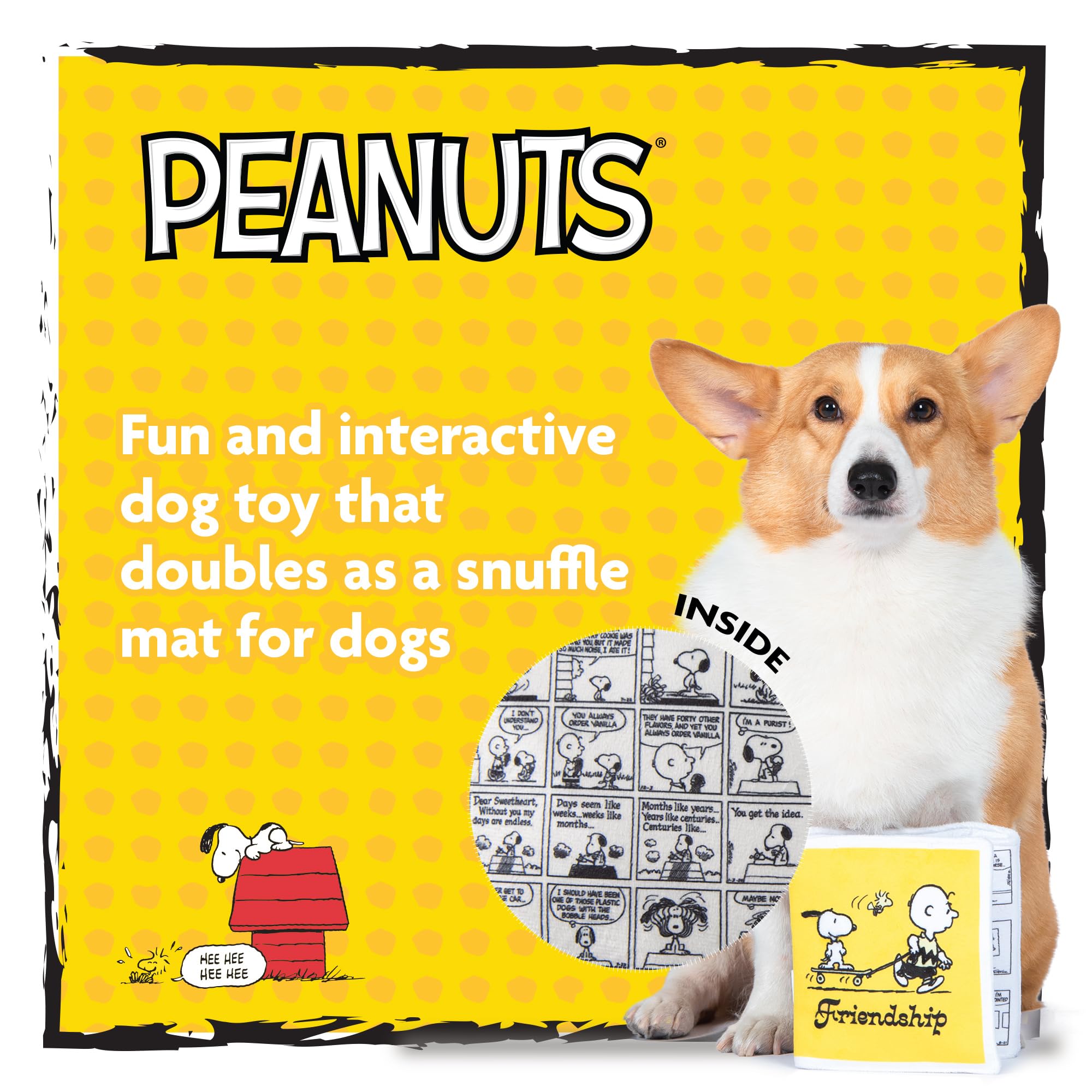 PEANUTS para mascotas lona durable para juego prolongado