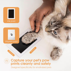 Pearhead almohadilla-tinta-sin-contacto: seguridad al capturar huellas de mascotas.