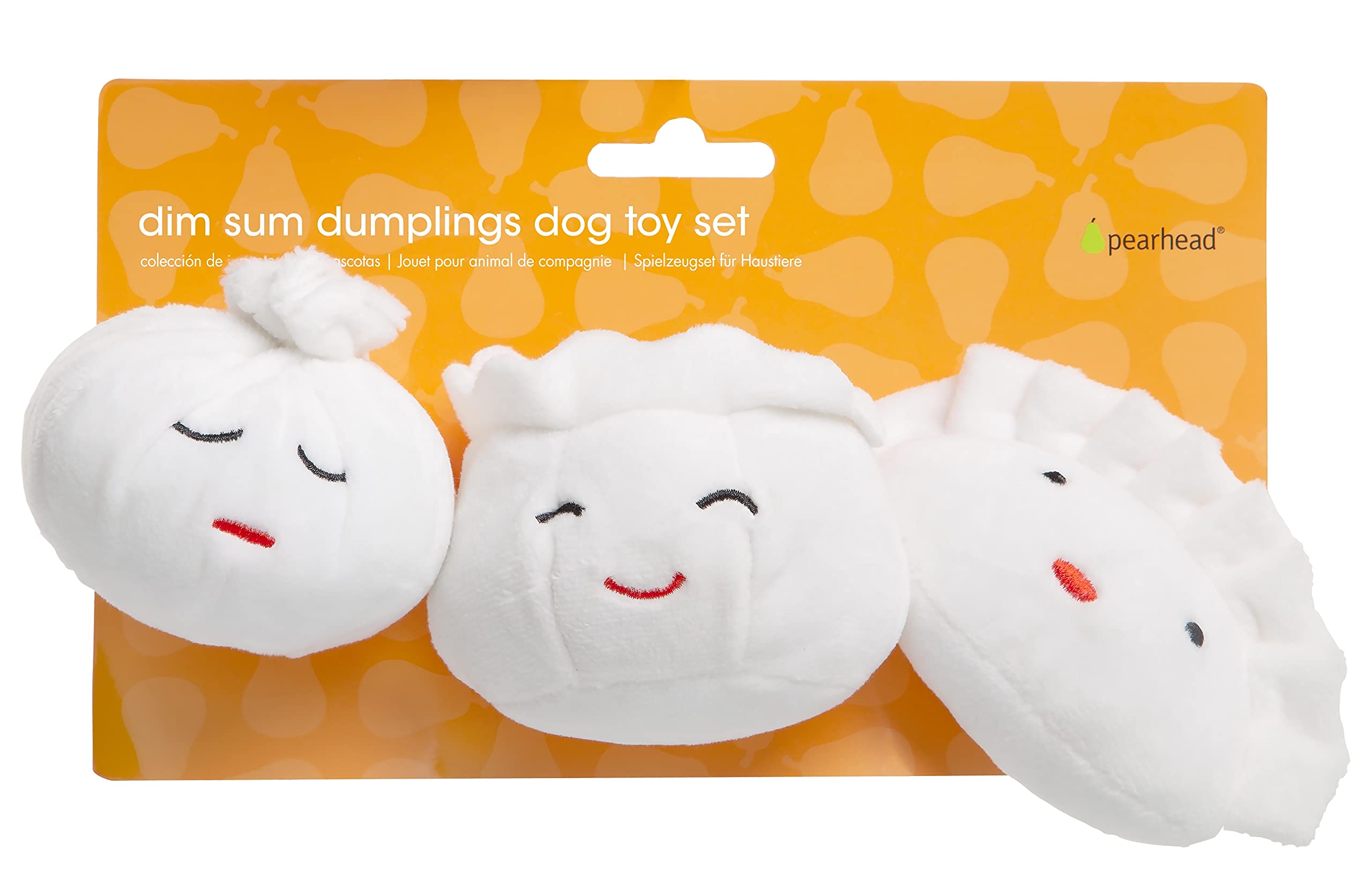 Pearhead Dim Sum: juguete para cachorros, tacto suave y seguro.