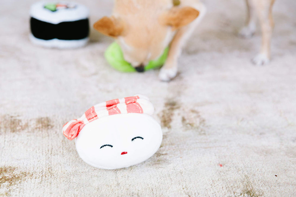 Pearhead Sushi jouet polyvalent : cadeau idéal pour les amoureux des chiens.