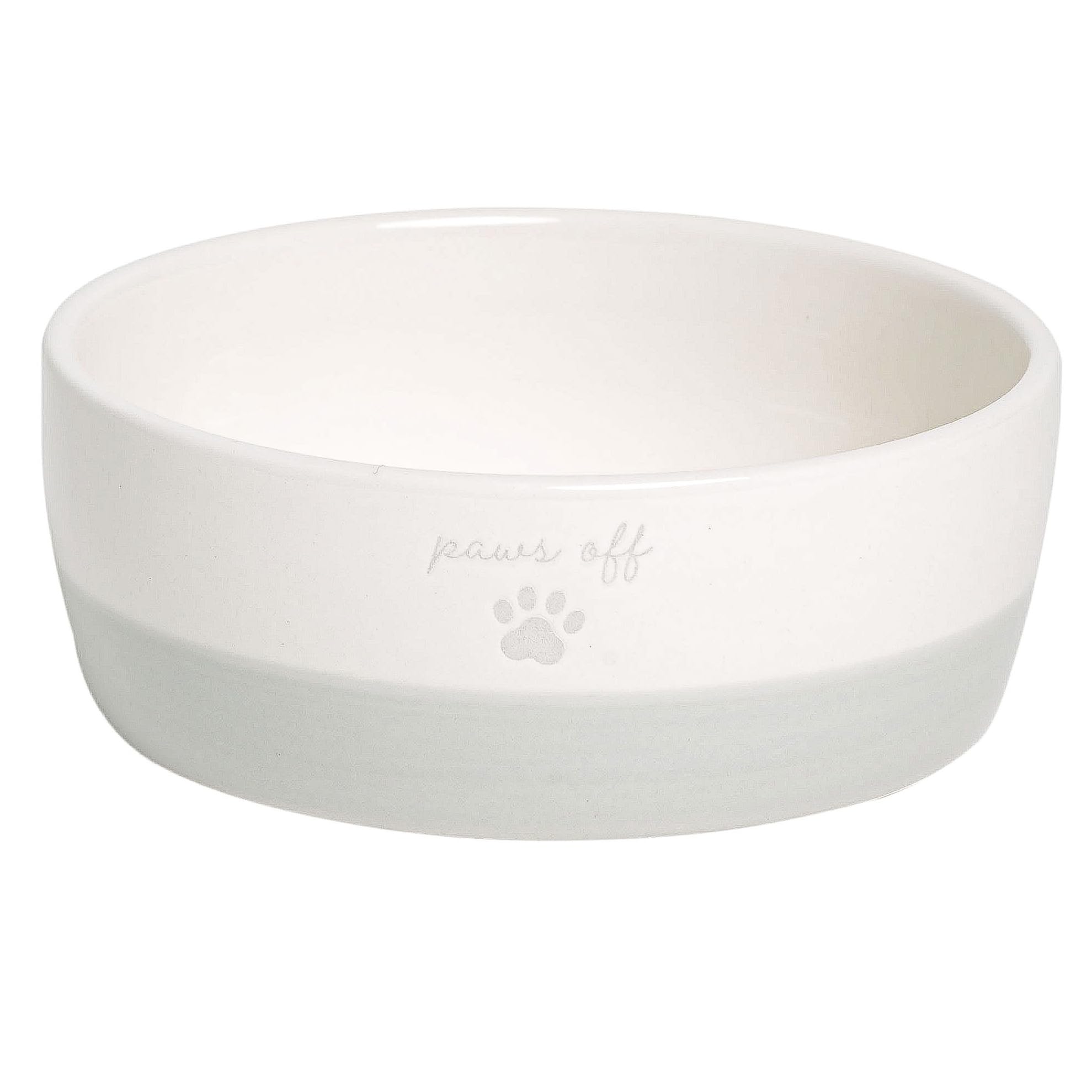 Pearhead tazón cerámico patas fuera, diseño elegante para gatos