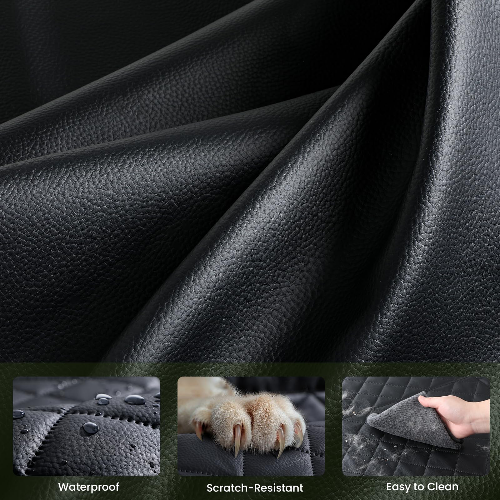 Bolsillos de almacenamiento dobles para accesorios del coche