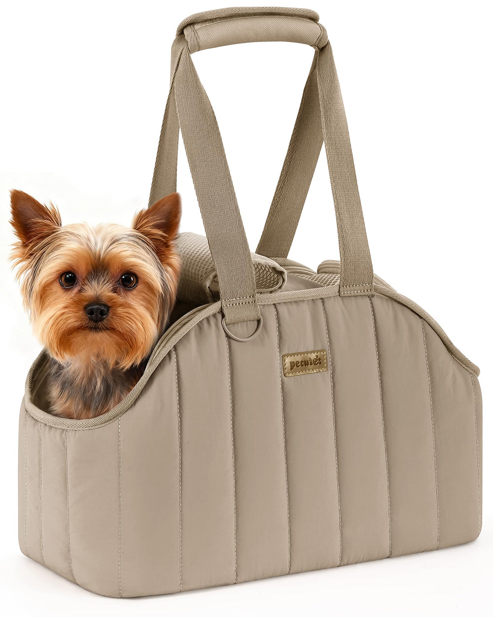 Pecute-bolso-portador-perro-pequeno, transporte cómodo para paseos diarios.