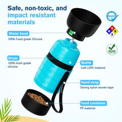 Pecute contenedor de alimentos de 150 ml, snack práctico en ruta