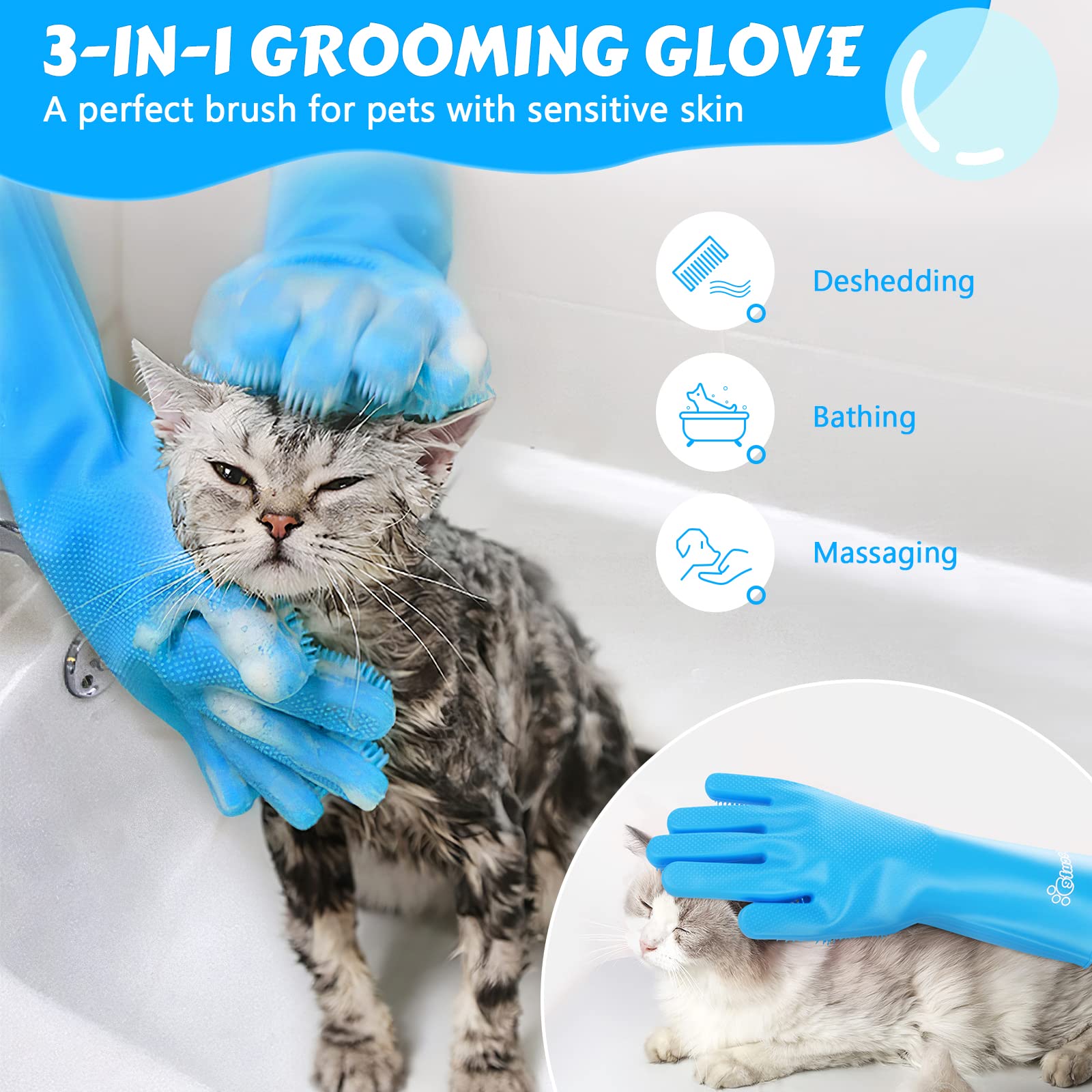 Guantes Pecute resistentes al calor, aptos para esterilización y higienización eficiente