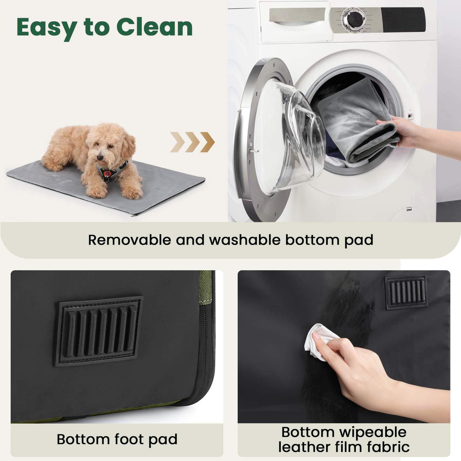 Pecute diseño compacto para guardar sin ocupar mucho espacio