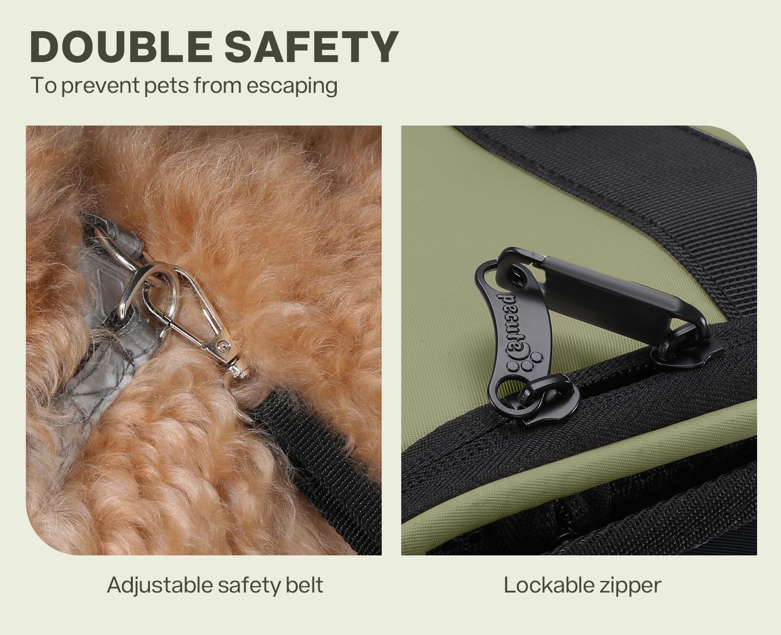 Mochila pecute diseño ergonómico con tirantes acolchados