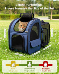 Pecute Mochila Gato Oxford impermeable y resistente para uso diario