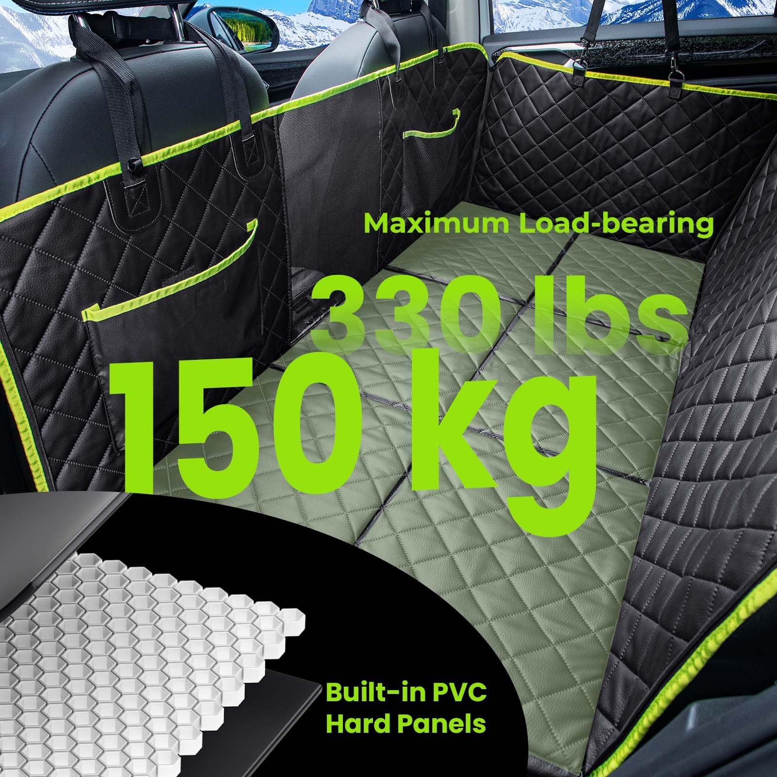 Pecute paneles PVC rígidos en la base soportan hasta 150 kg.