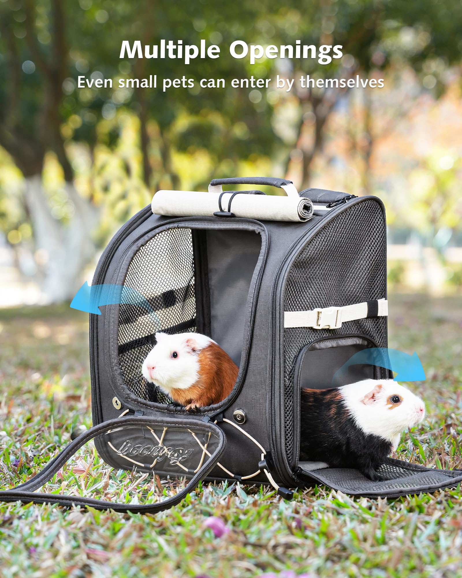 Pecute portamascotas funda interior lavable para limpieza fácil