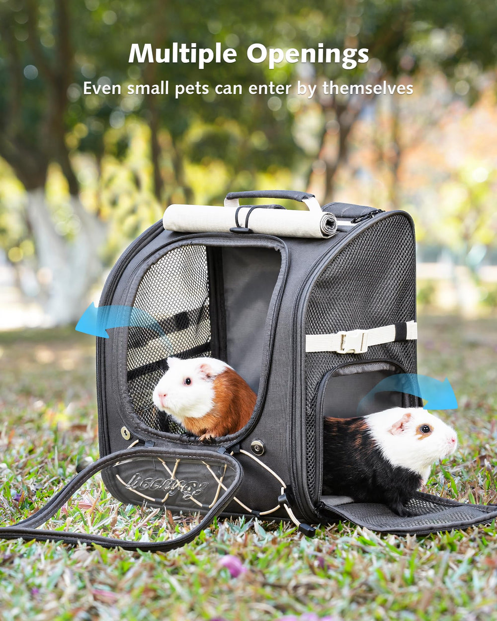 Pecute portamascotas funda interior lavable para limpieza fácil