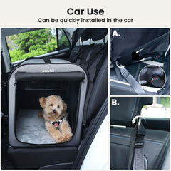 Pecute transportín para coche, ideal para viajes con mascota