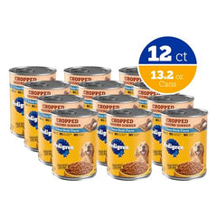 Pedigree Cena Picada y Molida en lata abierta para disfrutar de una comida suave