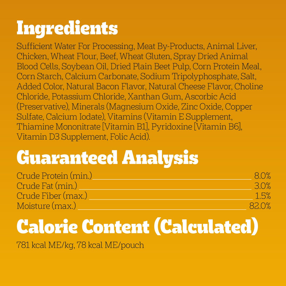 Pedigree Choice Cuts Gravy sin azúcar añadida y sin sabores artificiales