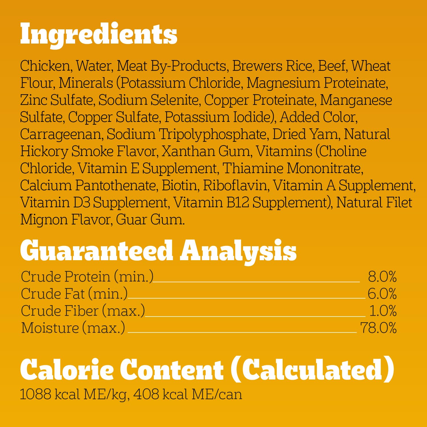 Pedigree Chopped Ground Dinner, contiene vitaminas, minerales y aminoácidos clave.