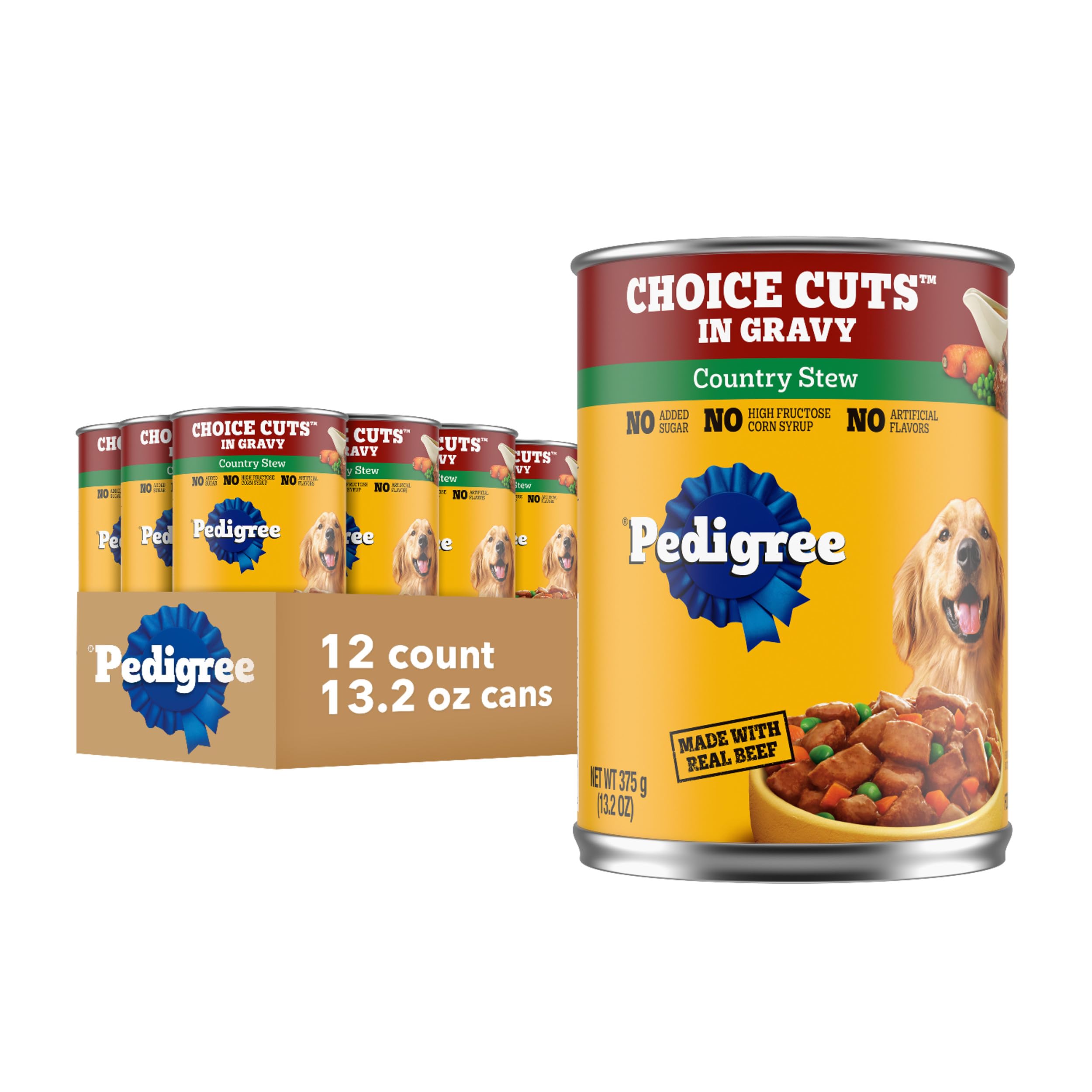 Pedigree Country Stew en lata 132oz, cena sabrosa para perros