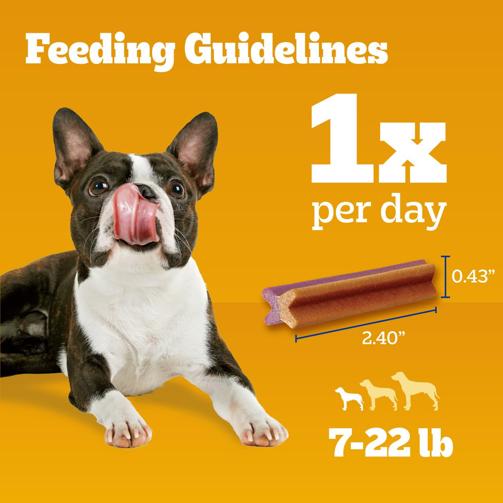 Pedigree Dentastix breath-freshening design pairs with daily routines for fresher dog breath.