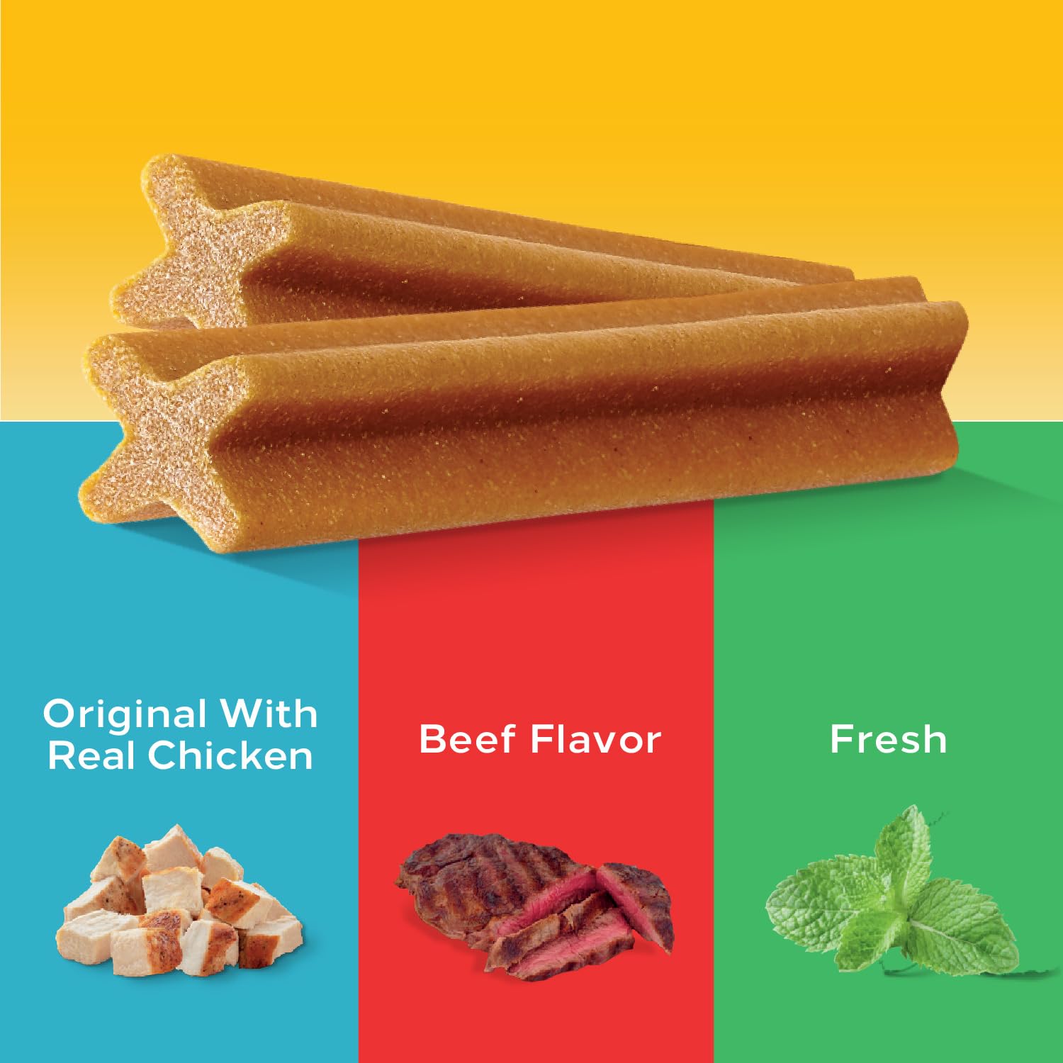 Pedigree Dentastix fórmula para razas pequeñas (7–22 lb), complemento diario de cuidado dental