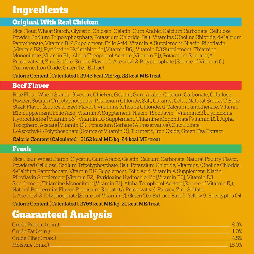 Pedigree Dentastix sabor Original para variedad de gustos