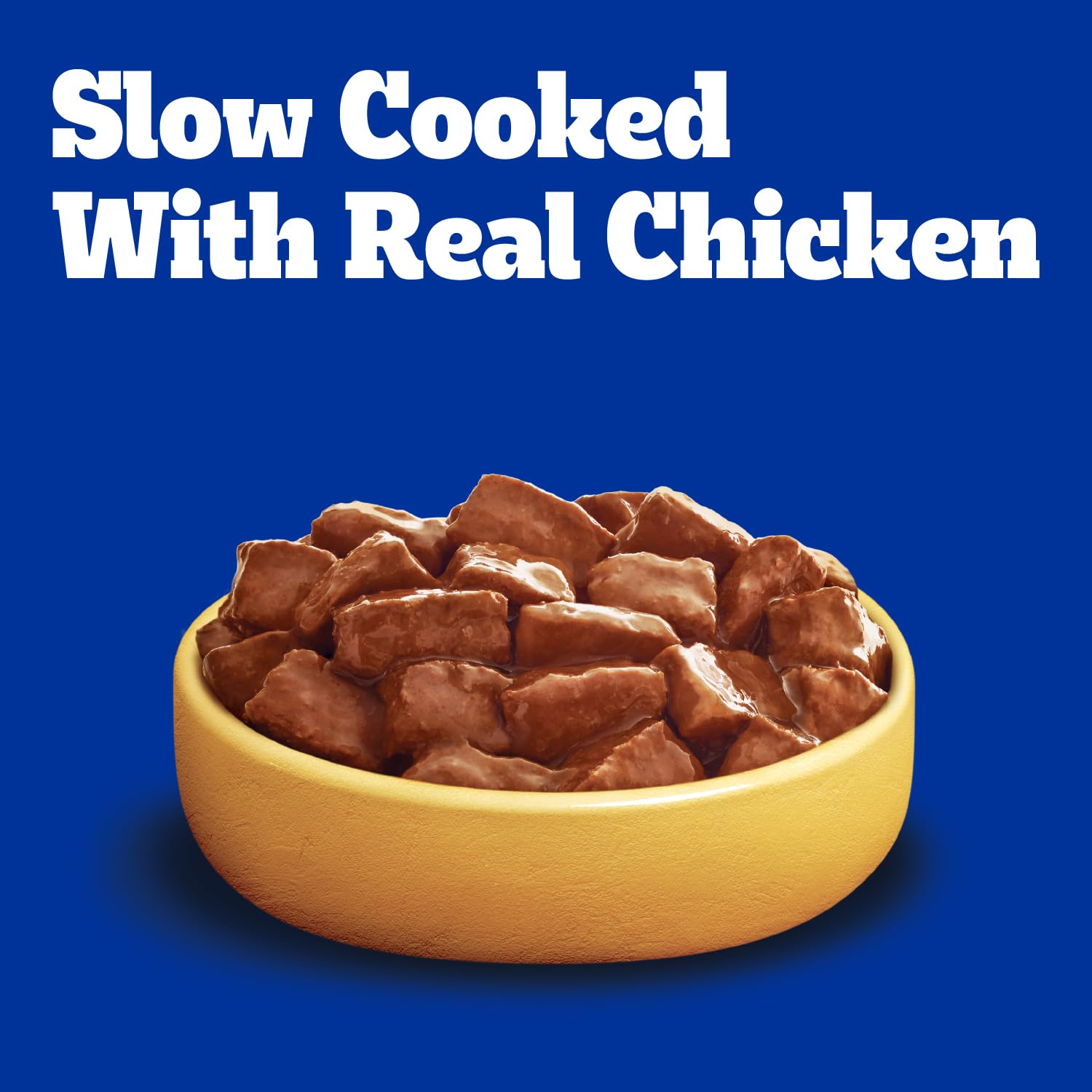 Pedigree alta proteína, carne de pollo y pavo, suave en salsa.